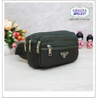 ราคา กระเป๋าคาดเอว รุ่น PD 017 ยี่ห้อ CHALITA มีเก็บปลายทาง คาดเอว คาดเอวแม่ค้า กระเป๋าขายของ (14179760104)