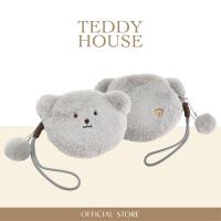 ราคา Teddy House New in Fluffy Pouch with Hand Strap กระเป๋าหน้าหมีผ้าขนFluffyสุดนิ่ม กระเป๋าอเนกประสงค์ที่มาพร้อมความน่ารัก (21457473058)