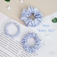 ราคา Ella Silk ยางรัดผมผ้าไหมมัลเบอร์รี่แท้ 100 ไซส์ใหญ่ Ella Mulberry Silk Scrunchies Maxi (19928202054)