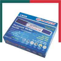 ราคา ปากกาเคมี 2 หัว สีน้ำเงิน แลนเซอร์ DUO แพ็ค 12 ด้าม Lancer DUO chemical pen 2 tip blue pack 12 pcs UBMarketing (21427712190)