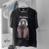 ราคา เสื้อวินเทจยุค90 โอเวอร์ไซส์ผ้าฟอกดำ MAX MARA (16138452675)