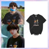 ราคา Preoder เสื้อยืดลายการ์ตูนแบบวี แทฮยอง V BTS บีทีเอส (18612864683)