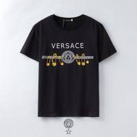 ราคา S 5XL S 5XL New VERSACE cotton T shirt men and women with the same style tag label (20808066960)