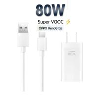 ราคา ชุดชาร์จ OPPO แท้100 ชุดชาร์จออปโป้ 80W ชาร์จเร็ว สายชาร์จเร็ว หัวชาร์จ SUPERVOOC หัวชาร์จ สายชาร์จ Type C รองรับOPPO Type C ซีรี่ส์ (21471293938)