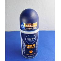 ราคา นีเวีย เมน ดีโอ สเตรส โพรเทค โรลออน ลดเหงื่อระงับกลิ่นกาย NIVEA Man Stress Protect 50 ml (21653732306)