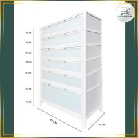 ราคา Disfurniture ตู้รองเท้าอลูมิเนียมขนาดใหญ่ ส่งแบบประกอบ จัดส่งไว (21167784696)