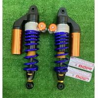 ราคา โช๊คหลัง SHOWA โชว่า Tech 4 แกนดำสปริงแดงแก้ว น้ำเงินแก้ว สปริงดำ ยาว330 mm งานสวยมาก สำหรับ Wave ทุกรุ่น (21380427410)