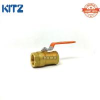 ราคา บอลวาล์ว ทองเหลือง KITZ BRASS BALL VALVE ของแท้100 สองทาง 1 4 3 8 1 2 3 4 1 1 1 4 1 1 2 สามทาง 1 2 (16579937151)
