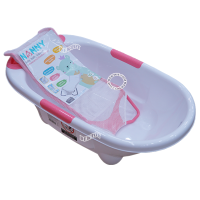 ราคา NANNY แนนนี่ อ่างอาบน้ำเด็กแนนนี่ 273 พร้อมตาข่ายอาบน้ำ (1614644654)