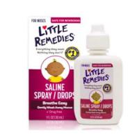 ราคา Little Remedies for noses น้ำเกลือล้างจมูกสำหรับเด็กเล็ก นำเข้าอเมริกา (17690800728)