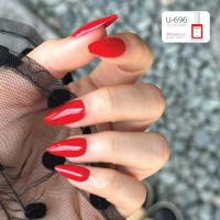 ราคา สีทาเล็บกึ่งเจล ไม่อบ U DELI Vegan Nail Polish 16ml โทนสีแดง Always Red หรู สีสวยชัด เงาแวววาว ไม่มีParaben (12338558752)