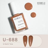 ราคา สีทาเล็บกึ่งเจล ไม่อบ U DELI สีนู้ด Earth Tone Vegan nailpolish 16ml สีโทนสุขภาพ เม็ดสีชัด สวย ไร้กลิ่นฉุน (12294135852)