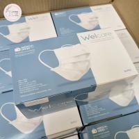 ราคา พร้อมส่ง Welcare หน้ากากอนามัยทางการแพทย์ 3 ชั้น Level 1 50 ชิ้น (16847808116)