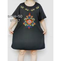 ราคา เดรสสาวอวบแสนสวยผ้ายืดใส่สบายชุกคนอ้วน (18330637542)
