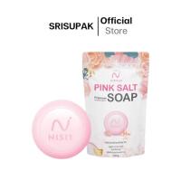 ราคา NISIT VIPVUP SOAP PREMIUM PINK SALT สบู่นิสิต สบู่งานวิจัยเกลือหิมาลายัน 100g (21601204244)