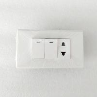 ราคา CHANG ชุดสวิตซ์ไฟ ชุดปลั๊กไฟ ปลั๊กกราวด์คู่ เต้ารับ หน้ากาก บล็อคลอย ตราช้าง ปลั๊กเดี่ยว เนชั่นไนน์ พร้อมบล็อคลอย 2 4 ช้าง (16033404595)