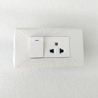 ราคา CHANG ชุดสวิตซ์ไฟ ชุดปลั๊กไฟ ปลั๊กกราวด์คู่ เต้ารับ หน้ากาก บล็อคลอย ตราช้าง ปลั๊กเดี่ยว เนชั่นไนน์ พร้อมบล็อคลอย 2 4 ช้าง (16033404597)