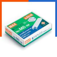 ราคา ลวดเย็บกระดาษ ลวดเย็บ MAX แม็กซ์ No M8 1M หลังโค้ง แพค 1 3 5กล่อง พร้อมส่ง มีเก็บปลายทาง US Station (19801345557)