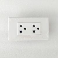 ราคา CHANG ชุดสวิตซ์ไฟ ชุดปลั๊กไฟ ปลั๊กกราวด์คู่ เต้ารับ หน้ากาก บล็อคลอย ตราช้าง ปลั๊กเดี่ยว เนชั่นไนน์ พร้อมบล็อคลอย 2 4 ช้าง (16033404605)