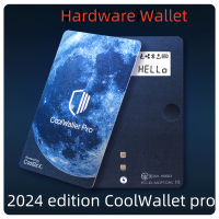 ราคา Pro Crypto Hardware Wallet Bluetooth Wireless NFT and MetaMask Support Credit Card Sized Portability Cold Storage Secure for Bitcoin Ethereum ERC20 Tokens BEP20 Tokens and More (21709696668)
