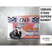 ราคา แบตเตอรี่มอเตอร์ไซค์ OD YTX9 BS 12V 9AH CBR400 STEED SUPER4 Bandit รับประกัน1เดือนขนาด 9 15 11cm (21380034488)