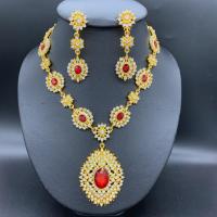 ราคา Thai jewelry เครื่องประดับแฟชั่นสร้อยคอไทยเครื่องประดับวินเทจ Bridals สร้อยคอต่างหูชุด (17030402251)