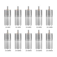 ราคา มอเตอร์เกียร์ความเร็วต่ำ 5 10 30 60 100 200 300 400 500 1000 rpm dc 12v (15247855066)