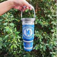 ราคา ชุดสุดคุ้ม ชุดแก้ว ฝาแก้วแบบหูหิ้ว 2หัว แก้วน้ำเก็บความเย็น 890ml สแตนเลส304 ลายทีมฟุตบอล ช้าง ลีโอ (21405013730)