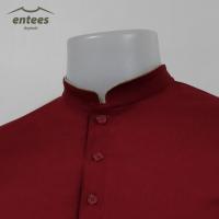 ราคา เสื้อคอจีน Micro Plus สีแดงเลือดหมู สีแดง สีแดงเข้ม (21363632718)