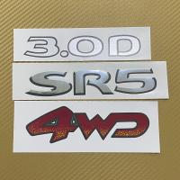 ราคา สติ๊กเกอร์ 3 0 D SR5 4WD ติดฝาท้าย TOYOTA ไทเก้อ ราคาต่อชุดมี 3 ชิ้น (4897314545)
