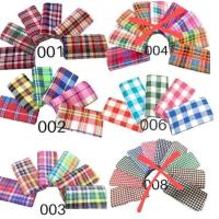 ราคา มาลัยผ้าขายม้าฟรีป้าย ถุงแก้วผ้าขาวม้า (21024414965)