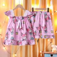 ราคา พร้อมส่ง ชุดนอนเด็กผ้าซาตินใส่สบาย (20227908172)