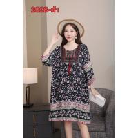 ราคา มินิเดรสสาวอวบสไตล์โบฮีเมียน (21580077785)