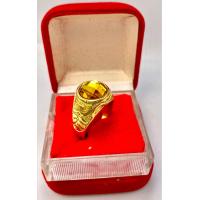 ราคา แหวนทอง 18K พลอยบุษราคัมสีเหลือง ช่วยเสริมบารมี โชคลาภ วาสนา (21528828850)