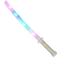 ราคา KNKTOY ดาบ มีดดาบ ดาบซามูไร ดาบของเล่น ของเล่นเด็ก ดาบมีเสียงมีไฟ ดาบ คละสี KK068 (16857934643)