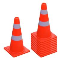ราคา กรวยฝึกซ้อมกีฬา กรวยจราจร สีส้มสูง 50 ซม ชุด 10 ชิ้น (100243101)