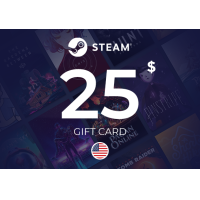 ราคา บัตร Steam Wallet Gift Card USD for US Account (21598111951)