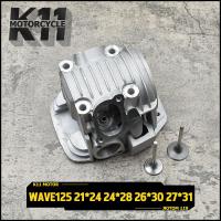 ราคา ฝาสูบ wave125 ฝาวาล์ว เเต่ง เเถมไอดี ไอเสีย มี 21 24 24 28 26 30 27 31 4ขนาด ฝาสูบเเต่ง w125 ใส่ลูก54 ลูก57 ฝาสูบเวฟ125 ฝาสูบเวฟ พร้อมใช้งาน ใส่ได้เลย (15233579243)