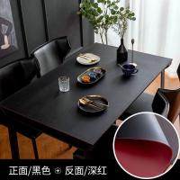 ราคา แผ่นรองโต๊ะหนังใส202401แผ่นปูโต๊ะอาหารหนังสีพื้นแผ่นรอง PVC กันน้ำกันมันแผ่นรองโต๊ะหนังสือแผ่นรองทีวีคู่ (21668828863)