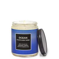 ราคา BBW 1 Single Wick Candle Bath Body Works เทียนหอม 7 oz 198 g (21500523427)
