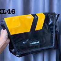 ราคา XL กระเป๋าผ้าใบ FIGHTING ทรง Messenger สายเบลท์ ใส่ iPad ได้ (19135685661)