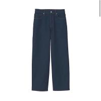 ราคา MUJI กางเกงยีนส์ ทรงขากว้าง MUJI WOMEN STRETCH DENIM RELAXED WIDE PANTS กางเกงผู้หญิง (19160348903)