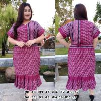 ราคา ชุดผ้าไทยสาสอวบอ้วนอก48ชุดเดรสผ้าไทยไซส์ใหญ่ ชุดทำงานสาวอวบอ้วน ขุดผ้าไทยพลัสไซส์ ชุดเดรสบิ๊กไซส์ ชุดคุณครู (21077049508)