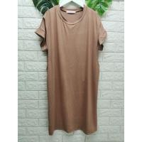ราคา เดรสให้นมผ้าดีทิ้งตัวนุ่มยืดเยอะ ทรงแขนในตัว ให้นมแหวกข้างเปิดได้สองข้าง (21367053230)