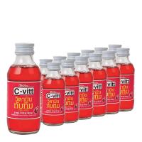 ราคา C VITT ขนาด 140ml ขวด ยกแพ็ค 10ขวด ซีวิท เครื่องดื่มวิตามิน สินค้ามีตัวเลือก (9548990434)