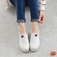 ราคา BOOM รองเท้าผ้าใบสลิปออน ลายยิ้ม 2 สี เบอร์ 35 40 (5719630335)