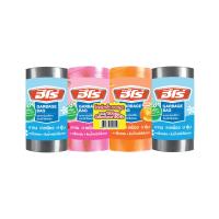 ราคา HERO ถุงขยะม้วนสีเทาและสีดำมาตรฐาน แพ็ค 4 มี 2 ขนาด 2 สี (21560680240)