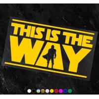 ราคา สติ๊กเกอร์ Star wars สตาร์วอร์ Mandalorian สตาวอ สตาร์วอ starwars Sticker starwar แต่ง ติด รถยนต์ รถ เบบี้ โยดา bany yoda war ติดรถยนต์ แต่งรถ เจได this is the way กระจกรถ กระจก star war (20724634228)