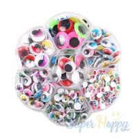 ราคา ลูกตาปลอม 700 ชิ้น ตากลิ้ง คละsize ชนิดมีกาวในตัว แป้นลูกตาปลอม ตกแต่ง ลูกตาปลอมคละขนาด (19818070381)