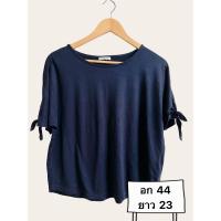 ราคา เสื้อเบลาส์ เสื้อยืดผู้หญิง แบรนด์ GLACIER มือสอง (21572692387)